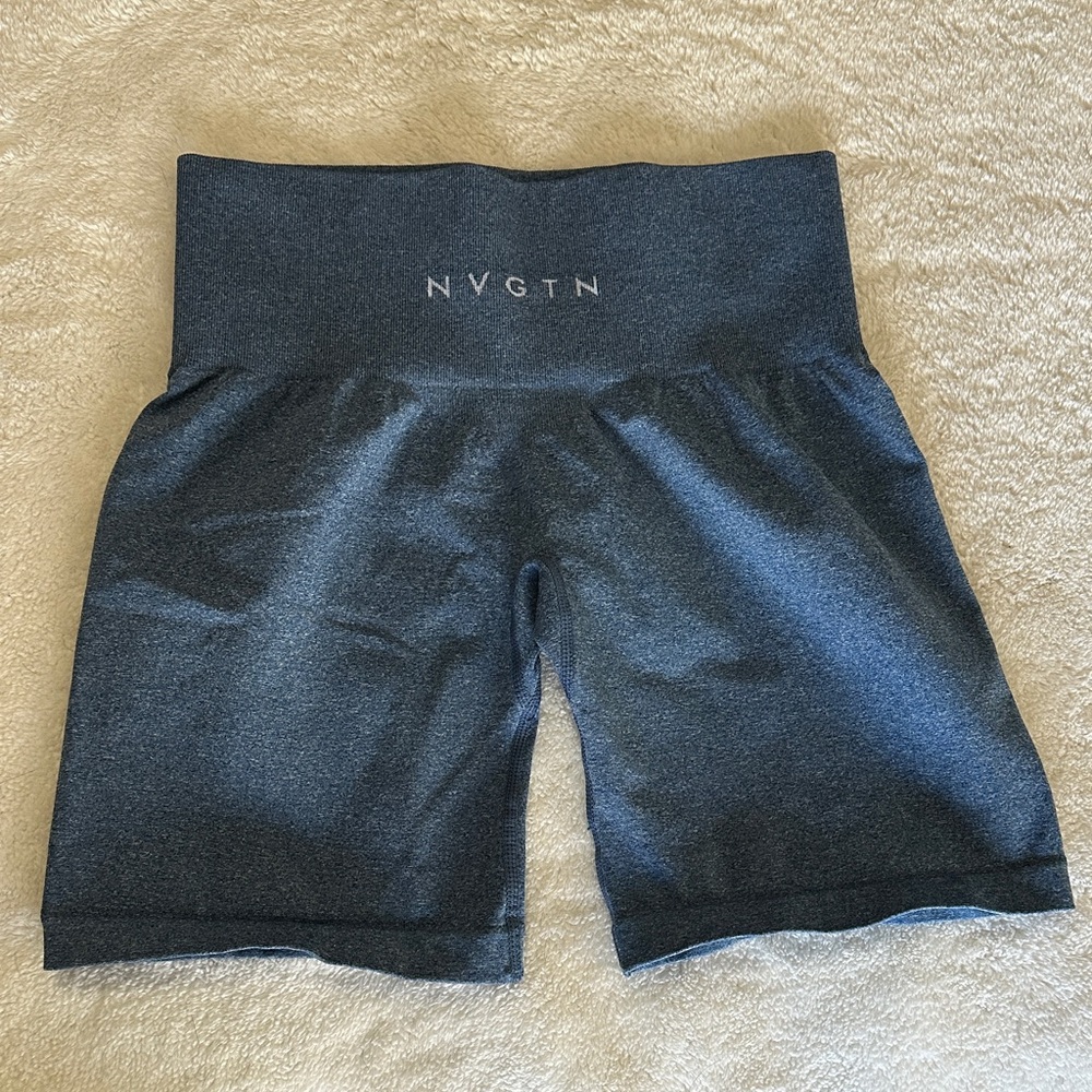 NVGTN Women's Slate Blue Bike Shorts